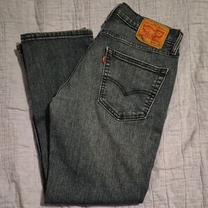 Levi's Men's Dark Blue Straight Jeans